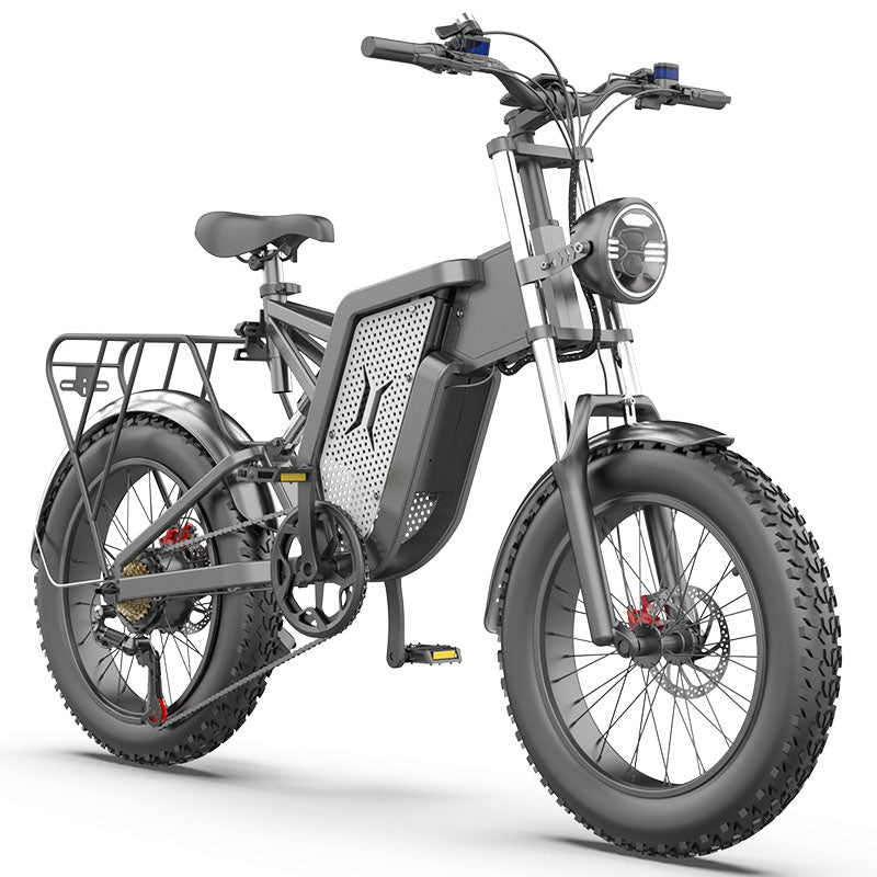 EKX X20 Electric Bike Mountain Moped Ebike 20 Inch Fat Tire 2000W 48V 35AH Men's Road EBike Electric Bicycle For Adults E Bikes