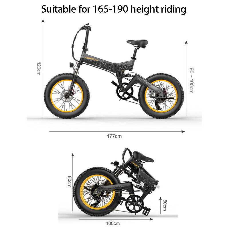 LANKELEISI X3000 Plus VTT électrique pliant