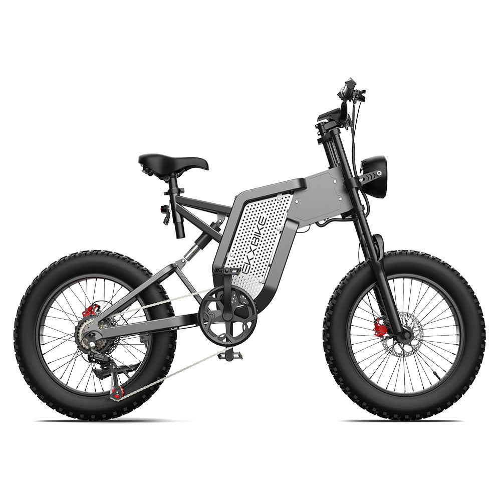 EKX X20 Electric Bike Mountain Moped Ebike 20 Inch Fat Tire 2000W 48V 35AH Men's Road EBike Electric Bicycle For Adults E Bikes