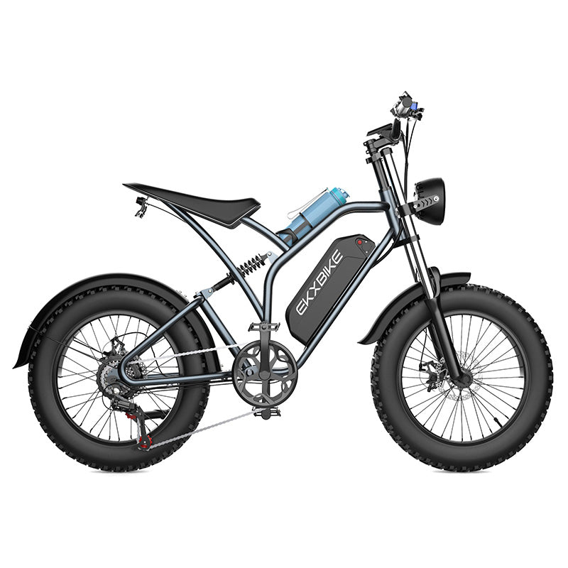 EKX T1 Electric Bike 20‘’*4.0 Fat Tires 1000W Motor 48V20AH Lithium Battery Road Electric Bicycle For Adults Mountain E-Bike MTB