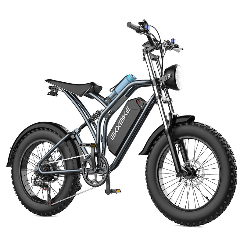 EKX T1 Electric Bike 20‘’*4.0 Fat Tires 1000W Motor 48V20AH Lithium Battery Road Electric Bicycle For Adults Mountain E-Bike MTB