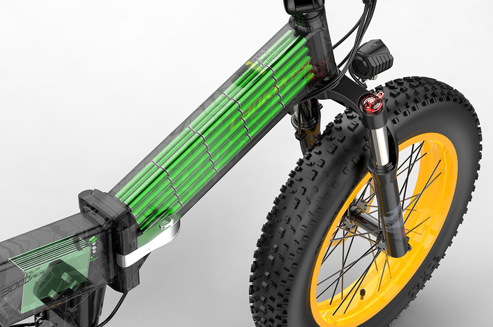 Batterie Lithium / Batterie Li-ion Spéciale pour Vélo Electrique LANKELEISI