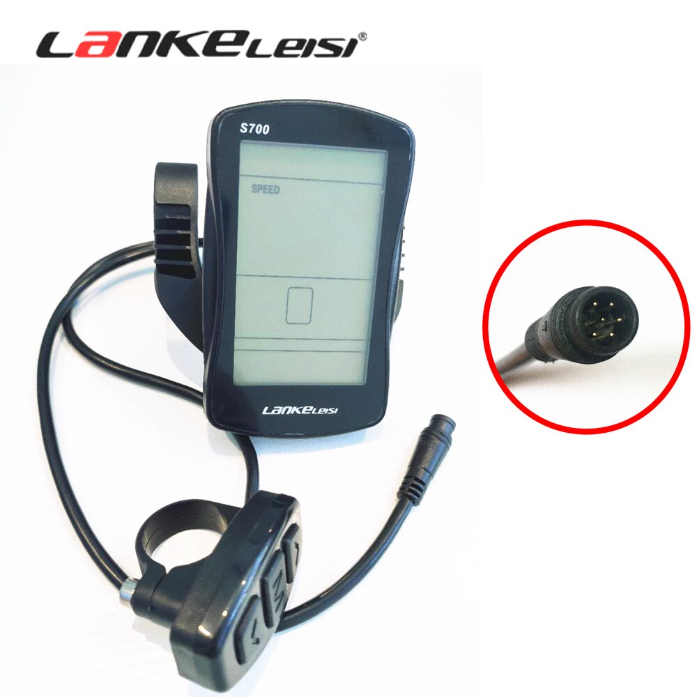 S700/S866/s600 Accessoire d'affichage LCD multifonctionnel pour vélo électrique LANKELEISI