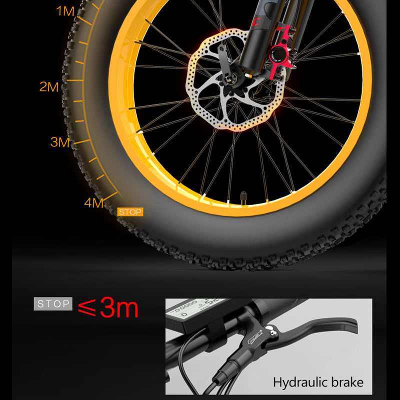 LANKELEISI X3000 Plus VTT électrique pliant