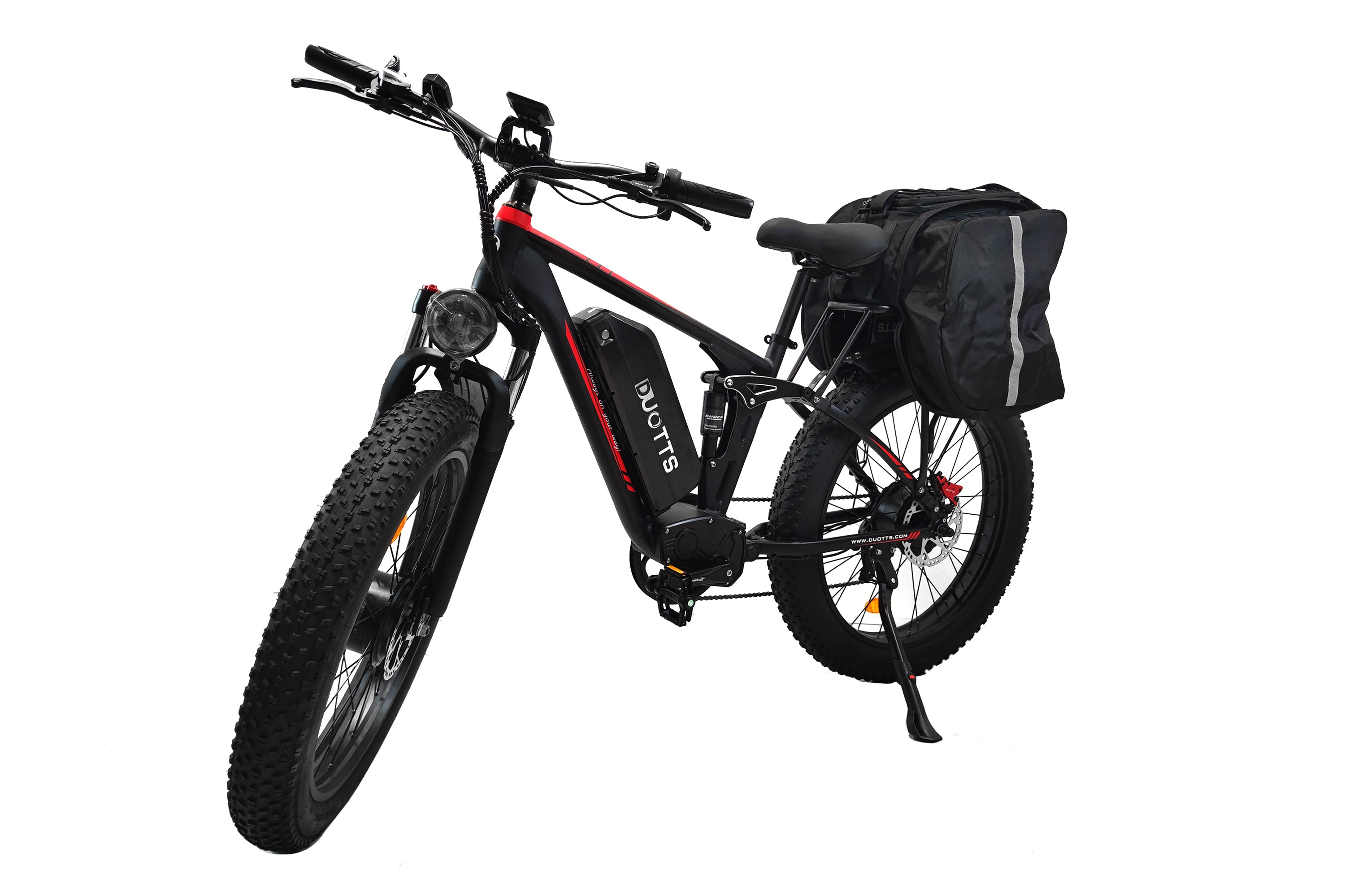 Vélo électrique tout-terrain DUOTTS S26, 750WX2, 26 pouces, vitesse maximale 25 km/h, autonomie jusqu’à 120 km, 48V 20Ah, 34 kg