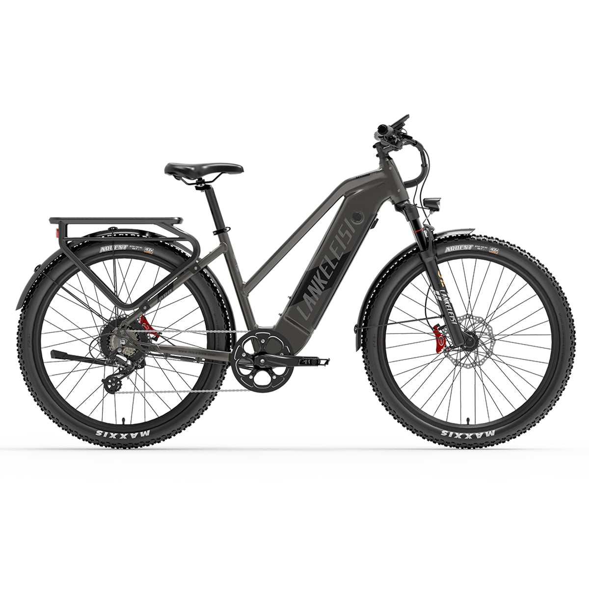 Lankeleisi MX600PRO 500W 27.5" Vélo de randonnée électrique 20Ah Vélo électrique de ville